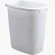 Rubbermaid 295800-WHT Vanity Wastebasket