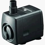Sunterra 114516 Medium Fountain Pump, 130 GPH, Black
