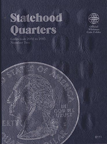 Whitman US Washington Statehood Quarter Coin Folder Volume 2 2002 – 2005 P & D #8111