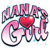 Toddler Bella Long-Sleeve T-Shirt : Nanas Girl - for Granddaughter from Grandma Nana
