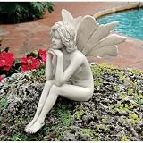 The Secret Garden Fairies: Pondering Fairy Statue