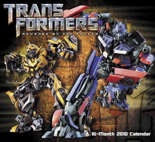  Transformers: Revenge of the Fallen 2010 Wall Calendar