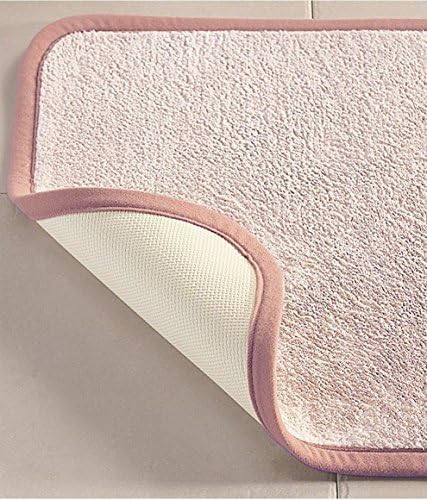 Microfiber Absorbing Bath Mat Bathroom Rug - Large (26"x36")in Pink