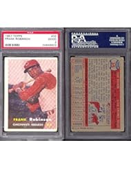 Collectibles: 1957 Topps Regular (Baseball) Card# 35 Frank Robinson (psa) of the Cincinnati Reds Good Condition - Topps