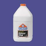 School Glue, Washable/Nontoxic, 1 Gallon, Dries Clear, Sold as 1 each