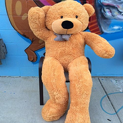 Yesbears 6ft 2 Inches Giant Teddy Bear (Tan Color)