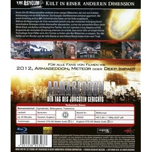 Armageddon-der Tag des Jüngsten Gerichts [Blu-ray] [Import allemand]