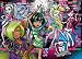 Clementoni 29651.4 - Puzzle 200T. Monster High Ghouls just wanna have fun Glitter