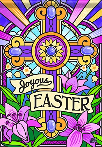 Carson Home Accents Garden Flag, Joyous Easter