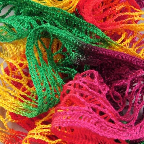Sundance Tie-Dye Frill Yarn - Peace, Baby