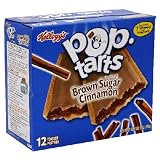Kellogg's Pop-Tarts Brown Sugar Cinnamon Frosted, 12-Count Box (Pack of 6)