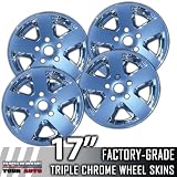 2009-2011 Dodge Ram 17 Chrome Wheel Skin Covers 