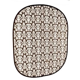 Savage Accent Retro ANTIQUE BLACK Collapsible Twistflex Background (RCB200)