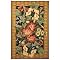 Safavieh Garden Flowers Wool Hook Rug Collection - Black
