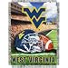 West Virginia Mountaineers 48x60 Home Field Advantage Tapestry Throw