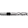 Niagara Cutter CNC430 Carbide End Mill, NC Tolerance, Uncoated (Bright), 4 Flutes, Square End
