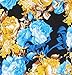 Sunny Fashion Girls Dress Bohemia Gold Blue Bow Tie Everyday Summer
