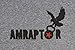 Jumpbox Fitness AMRAPTOR - AMRAP WOD - Men's Training Gray Long Sleeve Triblend Hoody Workout Shirt