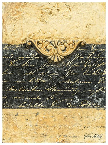 Eurographics B-ANT1015 Jolina Anthony, La Lettre 17 x 23 cm, Dekoboxbild (keine Einrahmung n&ouml;tig)