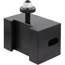 Dorian Tool QITPN-5 Chromium Molybdenum Alloy Steel Quick Change Morse Taper Toolholder for QITP35N Quadra Indexing Quick Change Tool Post, MT4, 2-1/2" Height