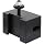Dorian Tool QITPN-5 Chromium Molybdenum Alloy Steel Quick Change Morse Taper Toolholder for QITP35N Quadra Indexing Quick Change Tool Post, MT4, 2-1/2" Height