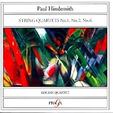 Hindemith: String Quartets No. 1, No. 2, No. 6