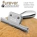 Furever Deshedder Stainless Steel Pet Hair Deshedding Grooming Brush - Large 4-Inch Comb - Perfect Tool For Large Dogs - Helps Prevent Shedding,$69.99