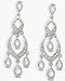 Sterling Silver Chandalier Mother Of Pearl Earrings
