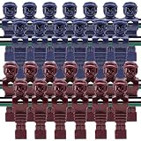 26 Red and Blue Foosball Men