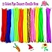 Pipe Cleaners, 240 PCS Arts and Crafts Pipe Cleaners Chenille , 6mm X 12 Inch, 12 Colors by Outee
