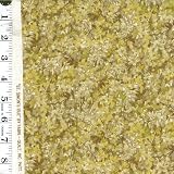 FabriQuilt fabric St Simons Isle 9035 golden floral 100% cotton 45 wide - HALF YARD - B001GX9HS6