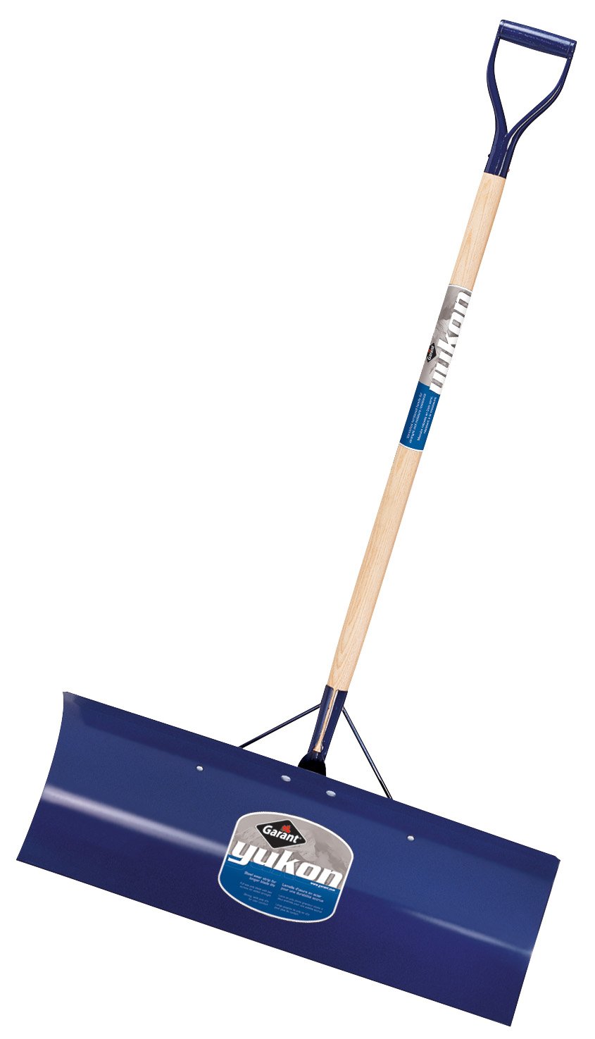 Garant YSP30DU Yukon 30Inch Steel Blade Snow Pusher Varnished Ash
