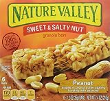 UPC 016000277076 product image for Nature Valley Sweet and Salty Nut Granola Bars, Peanut, 6-Count Boxes, 7.4oz (Pa | upcitemdb.com