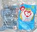 1998 McDonalds Happy Meal Toy Ty Teenie Beanie Babies #12 Peanut the Elephant - Light Blue
