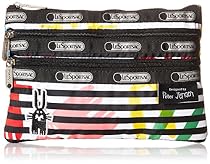 LeSportsac X Peter Jensen 3 Zip Cosmetic Case, Jeffrey
