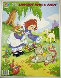 Raggedy Ann Picking Flowers with Animal Friends Puzzle
