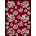 Stainmaster® Kreis Rug Collection - Cranberry Antique