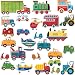 RoomMates Repositionable Childrens Wall Stickers, Transport