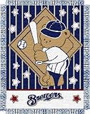 MLB Milwaukee Brewers Baby Blanket