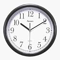 ADVANCE CLOCK CO. 10" Wall Clock [Black]