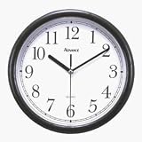 ADVANCE CLOCK CO. 10" Wall Clock [Black]