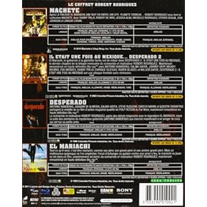 Robert Rodriguez - Coffret - Machette + El Mariachi + Desperado + Desperado 2 [Blu-ra