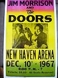 Jim Morrison and The Doors Concert at The New Haven Arena 1967 Poster