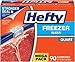 Hefty Slider Freezer Bags, Quart, 90 Count