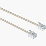 Philips SWL6140 - Phone cable - RJ-11 (M) - RJ-11 (M) - 12 ft - almond