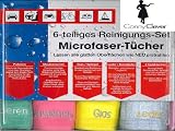 6-teiliges Reinigungs-Set Microfaser-T�cher von Conny Clever�