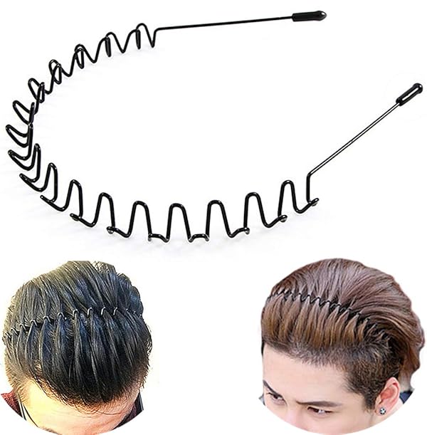 Xingzhe Metal Hair Bands For Men Women S Headbands Unisex Black