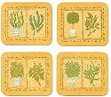 Jason Herb Bouquet Placemats - Set of 4