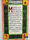 Irish Blessing Irish Linen Tea Towel