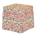 Kids Olivia Floral Storage Ottoman - Pink
